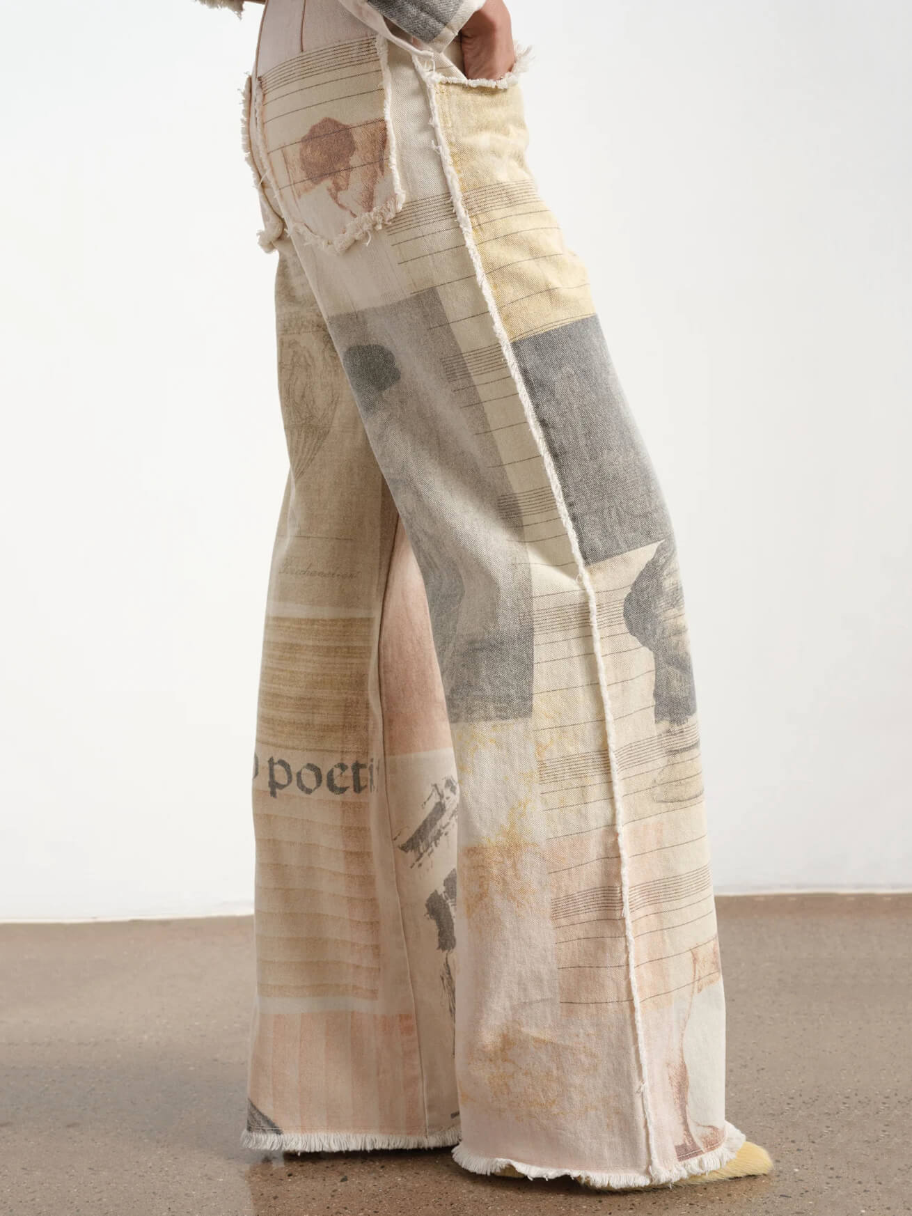 Prio Moda | Wide Leg High Waist Jeans