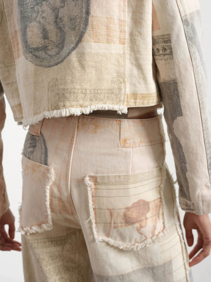 Prio Moda | Wide Leg High Waist Jeans