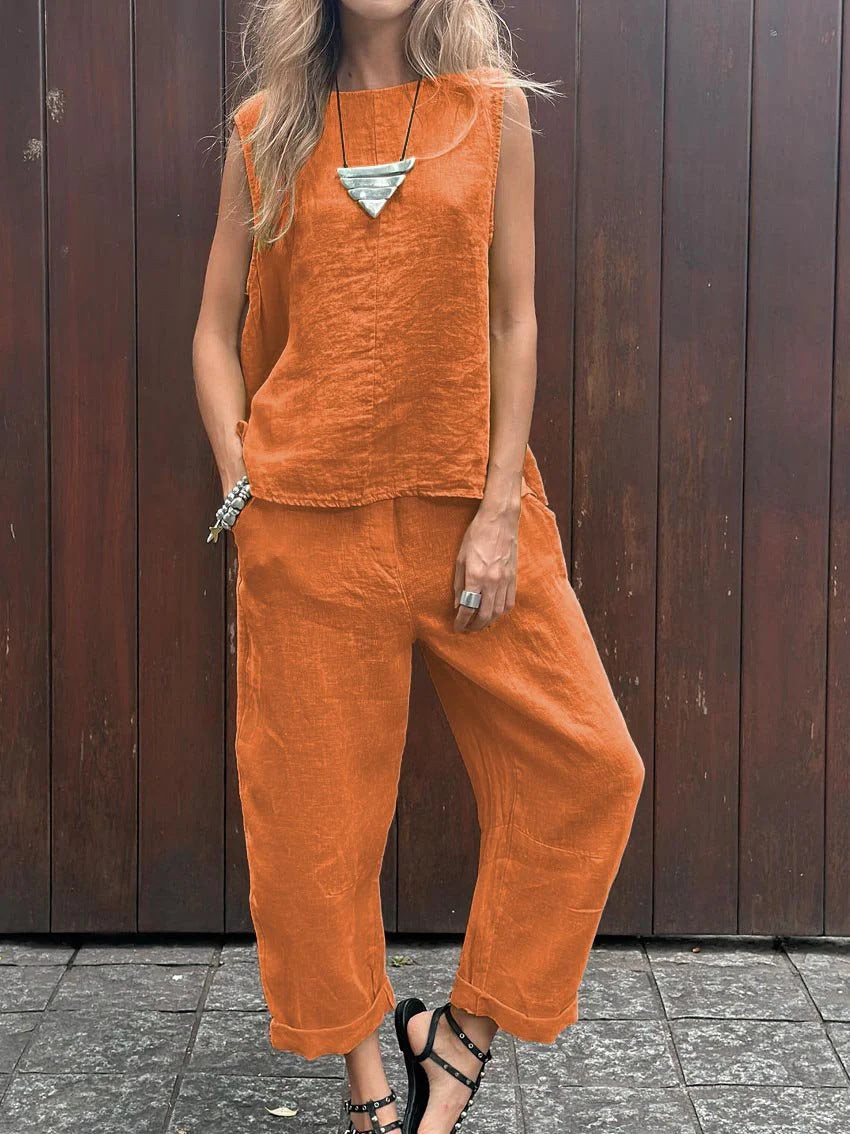 Prio Moda | Summer two-piece set with lightweight comfort