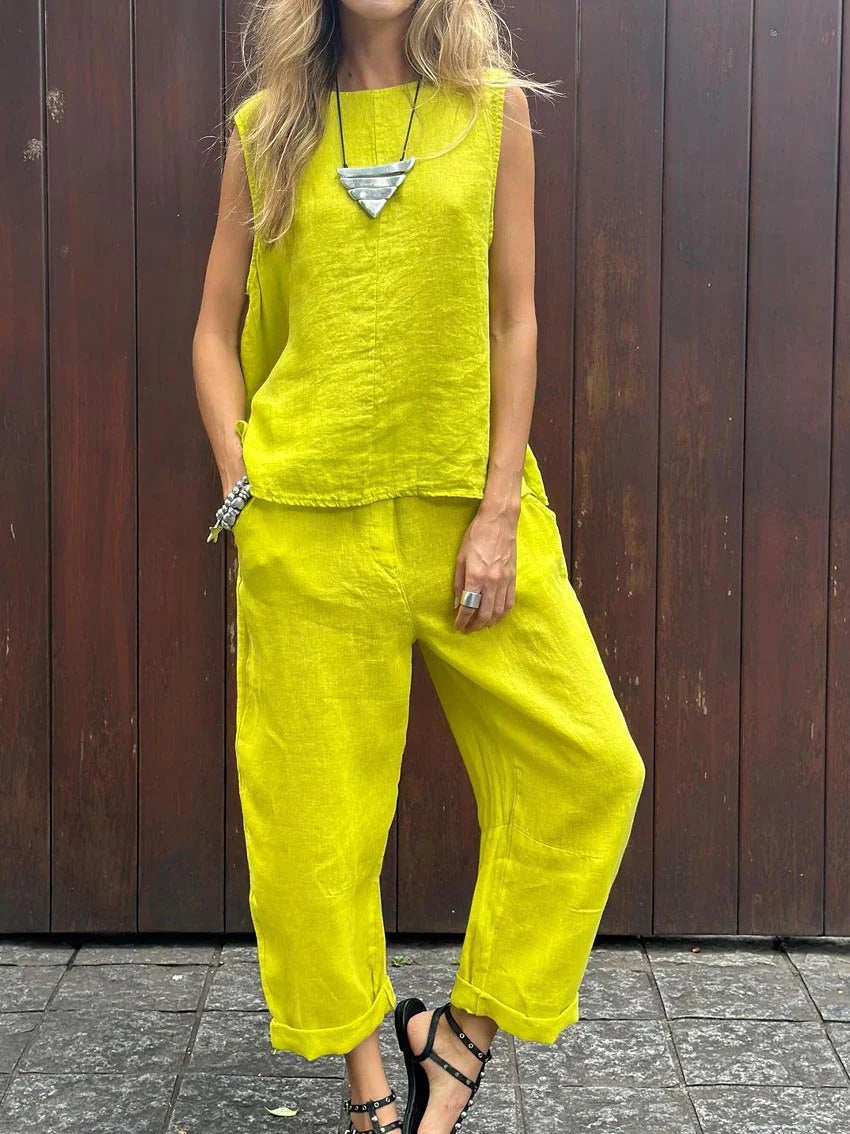 Prio Moda | Summer two-piece set with lightweight comfort