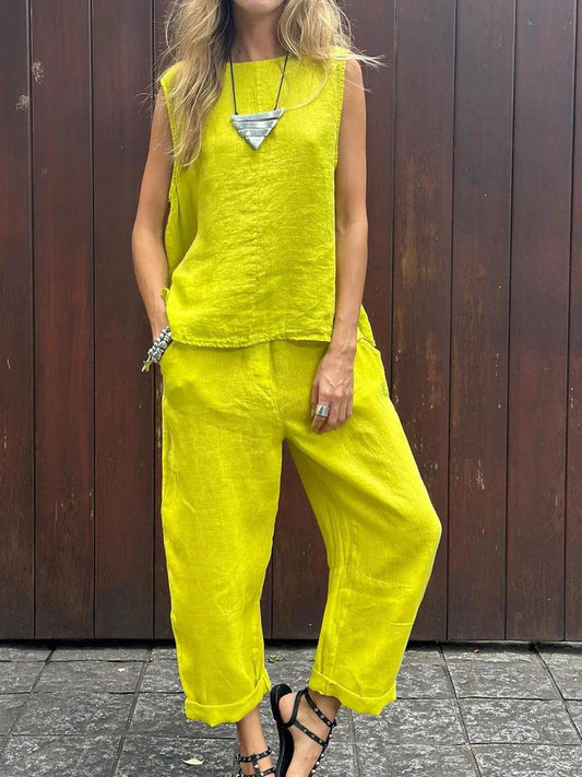 Prio Moda | Summer two-piece set with lightweight comfort
